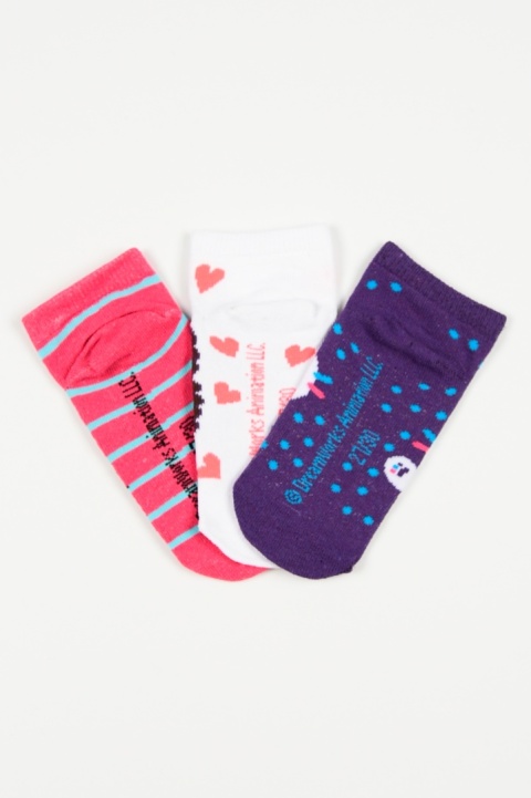 Koci Domek Gabi NETFLIX Stopki dla dziewczynki super zestaw 3 pary