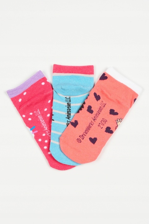 Koci Domek Gabi NETFLIX Stopki dla dziewczynki super zestaw 3 pary