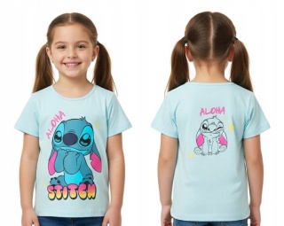 Bluzka koszulka dziewczęca LILO I STITCH