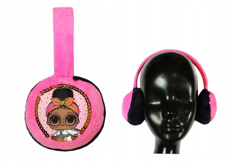 Nauszniki dla dziewczynki L.O.L SURPRISE modne milutkie