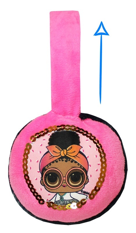 Nauszniki dla dziewczynki L.O.L SURPRISE modne milutkie