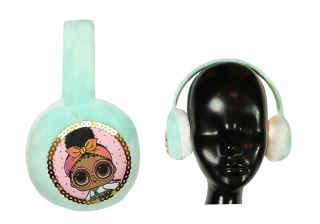 Nauszniki dla dziewczynki zimowe modne L.O.L SURPRISE