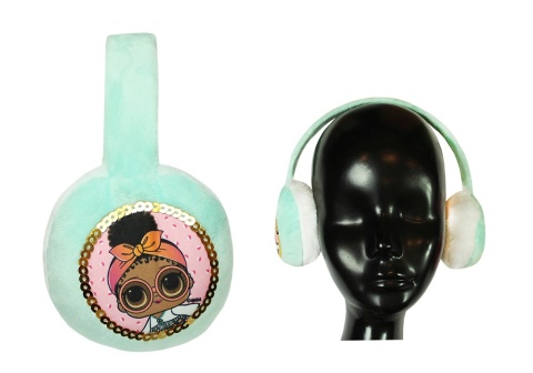 Nauszniki dla dziewczynki zimowe modne L.O.L SURPRISE