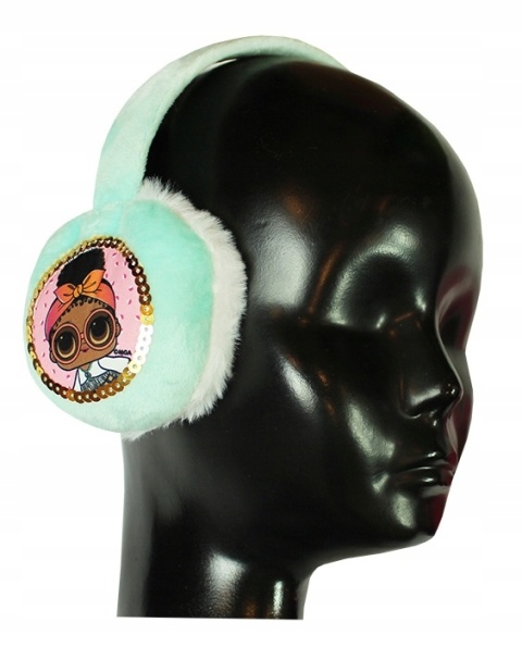 Nauszniki dla dziewczynki zimowe modne L.O.L SURPRISE