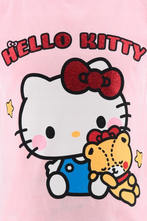 Piżama dla dziewczynki Hello Kitty bawełniana