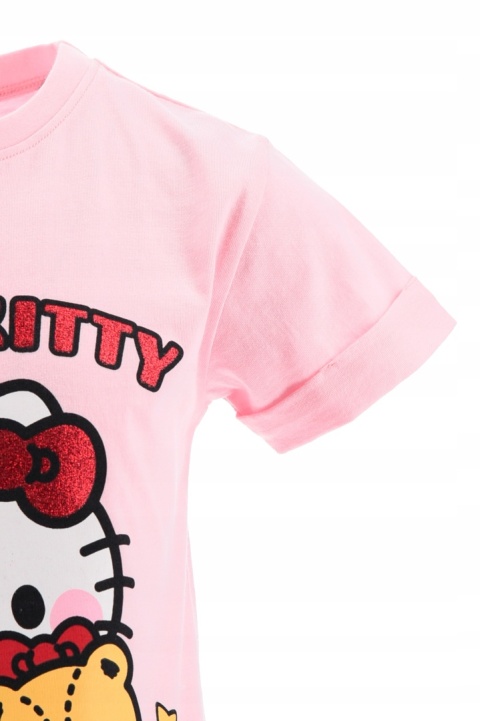 Piżama dla dziewczynki Hello Kitty bawełniana