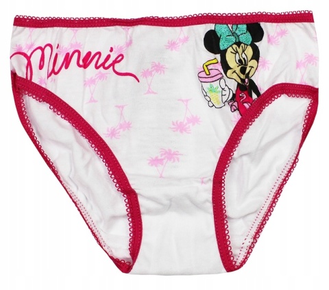 5 x MYSZKA MINNIE śliczne majtki majteczki dla dziewczynki w etui