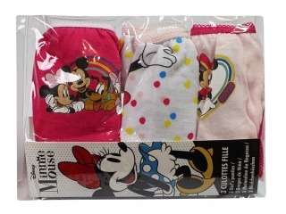 3 x MYSZKA MINNIE śliczne majtki majteczki dla dziewczynki