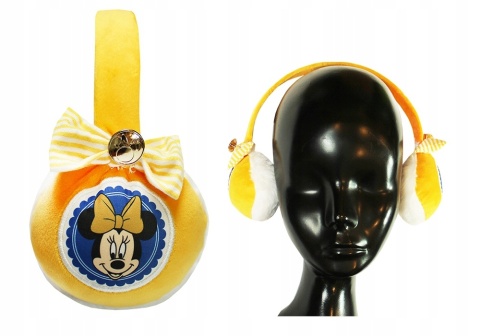 Nauszniki zimowe dla dziewczynki Myszka Minnie