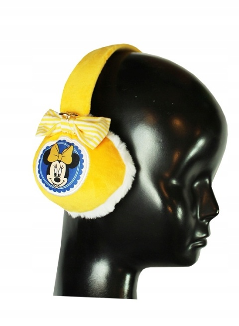 Nauszniki zimowe dla dziewczynki Myszka Minnie