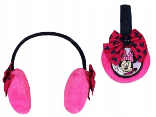 Nauszniki zimowe Myszka Minnie dla dziewczynki Disney modne