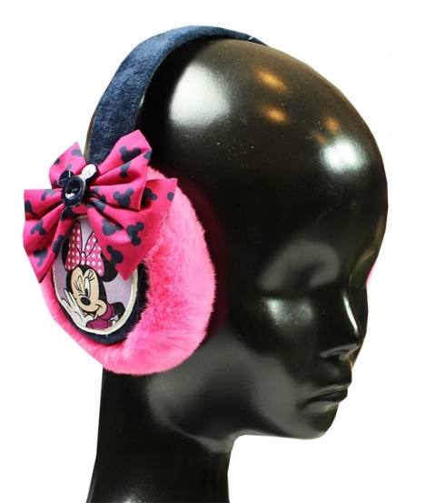 Nauszniki zimowe Myszka Minnie dla dziewczynki Disney modne