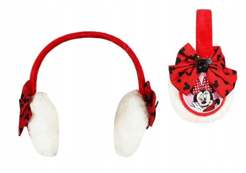 Nauszniki zimowe Myszka Minnie dla dziewczynki Disney