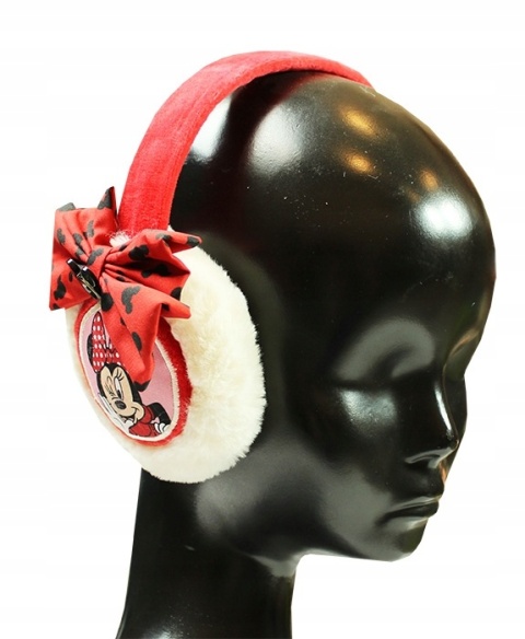 Nauszniki zimowe Myszka Minnie dla dziewczynki Disney