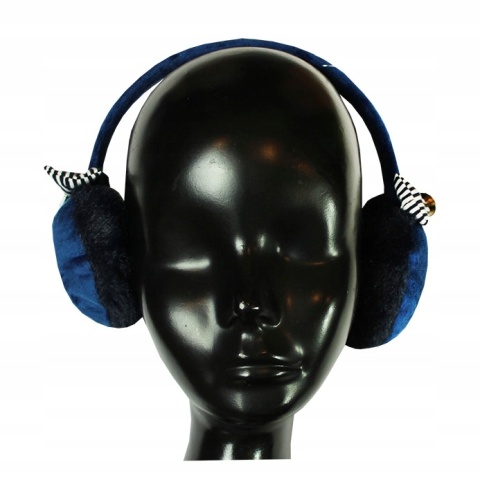 Nauszniki zimowe dla dziewczynki Myszka Minnie ocieplane