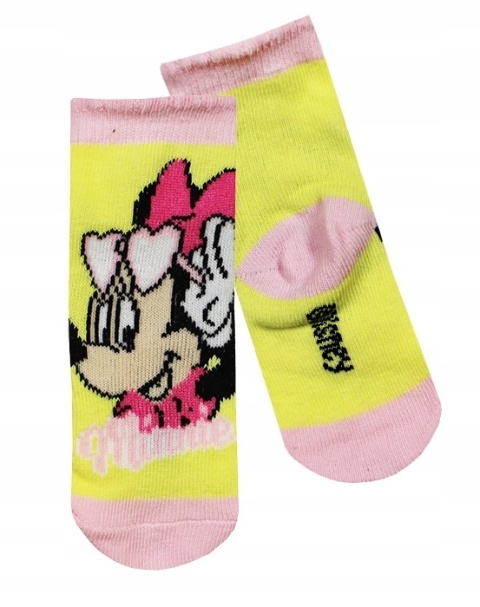 3 x skarpetki niemowlęce Myszka Minnie Disney baby 0-6 miesięcy