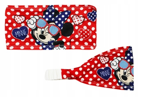 Opaska na głowę dla dziewczynki Myszka Minnie rozmiar uniwersalny