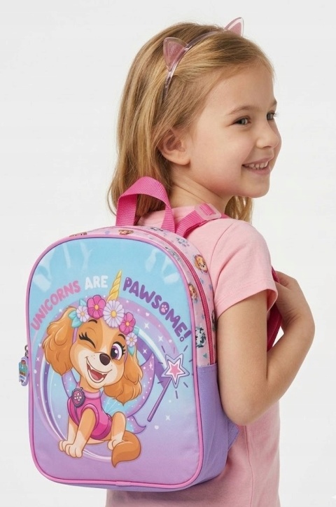 Plecak dla dziewczynki PAW PATROL PSI do przedszkola