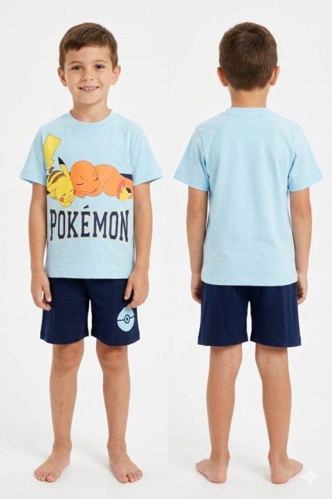 Piżama chłopięca Pokémon Pikachu Charmander