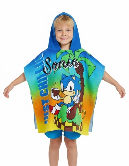 Ponczo kąpielowe Sonic