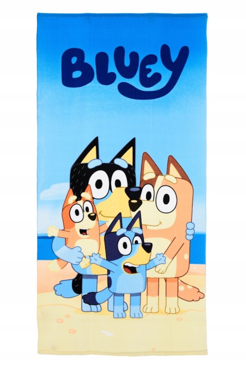 Ręcznik plażowy Bluey i Bingo 70 x 140 cm