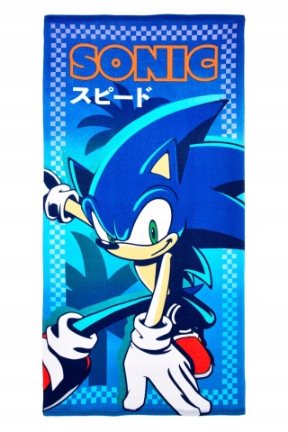 Ręcznik plażowy SONIC THE HEDGEHOG 70 x 140 cm