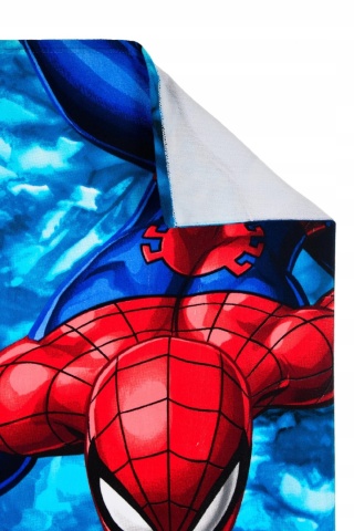 Ręcznik plażowy duży Spiderman Marvel szybkoschnący 70 x 140 cm