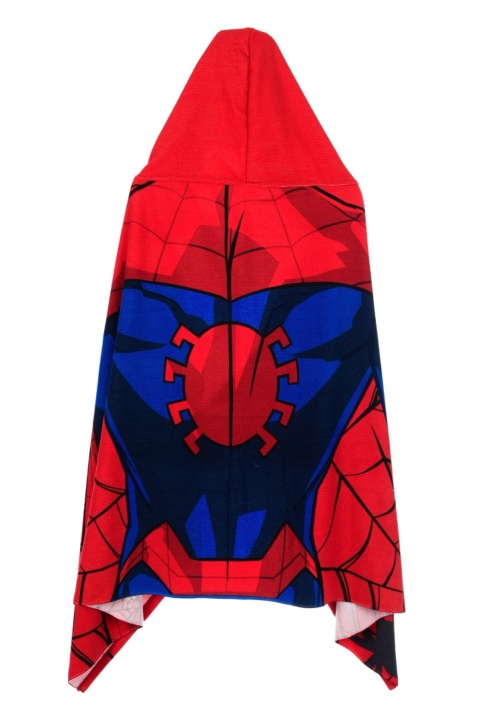 Ręcznik z kapturem ponczo kąpielowe SPIDERMAN 70 x 140 cm