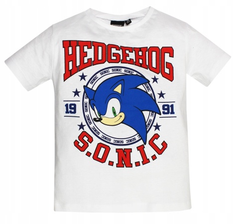 Koszulka t-shirt dla chłopca SONIC HEDGEHOG