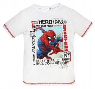T-shirt z krótkim rękawem Spiderman Marvel