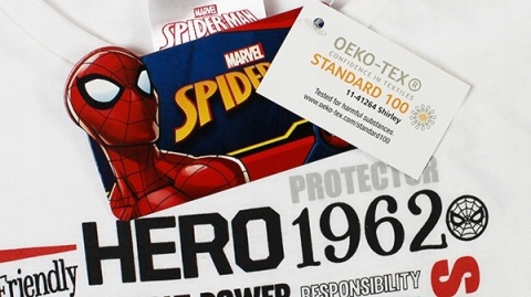 T-shirt z krótkim rękawem Spiderman Marvel