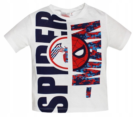 T-shirt koszulka z krótkim rękawem Spiderman Marvel