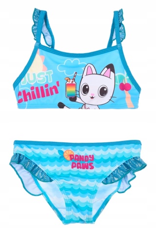 Strój kąpielowy dla dziewczynki Koci Domek Gabi