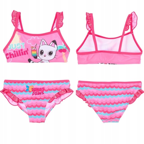 Strój kąpielowy dla dziewczynki Koci Domek Gabi