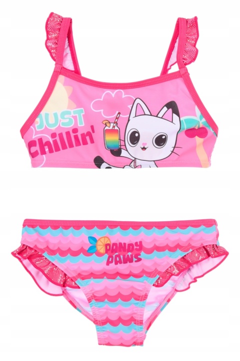 Strój kąpielowy dla dziewczynki Koci Domek Gabi