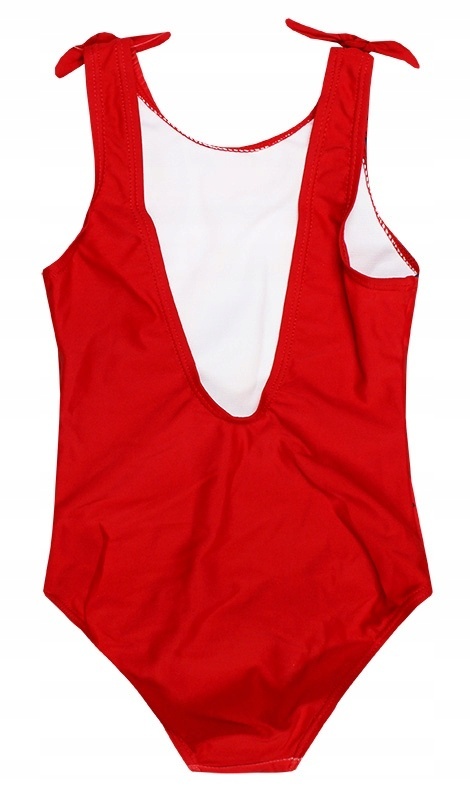 Strój kąpielowy dla dziewczynki jednoczęśćiowy Miraculum Biedronka i Czarny Kot