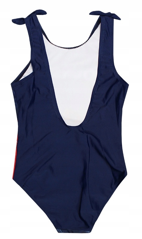 Strój kąpielowy dla dziewczynki jednoczęściowy Miraculum Biedronka i Czarny Kot