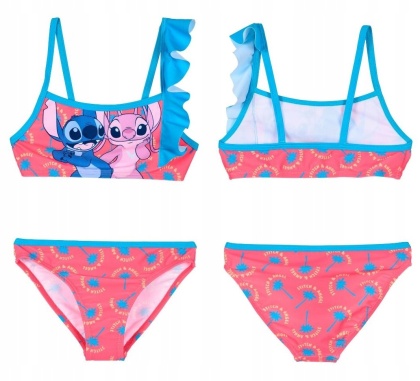 Strój kąpielowy dwuczęściowy LILO STITCH I ANGEL