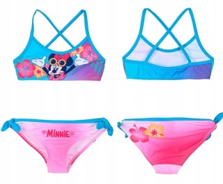 Strój kąpielowy dwuczęściowy Myszka Minnie