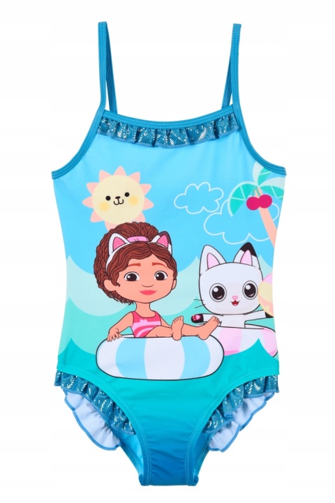 Strój kąpielowy kostium jednoczęściowy Koci Domek Gabby's