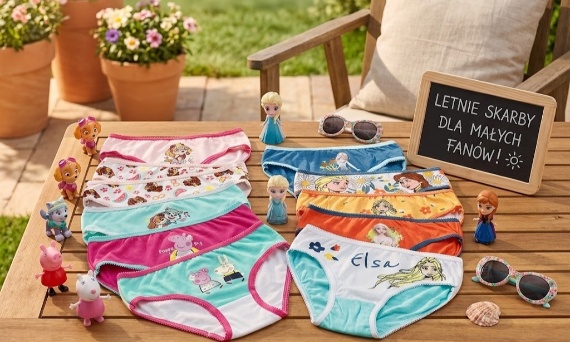 Kolorowy poranek z ulubionymi bohaterami – jak wybrać idealną bieliznę dla dziewczynki?